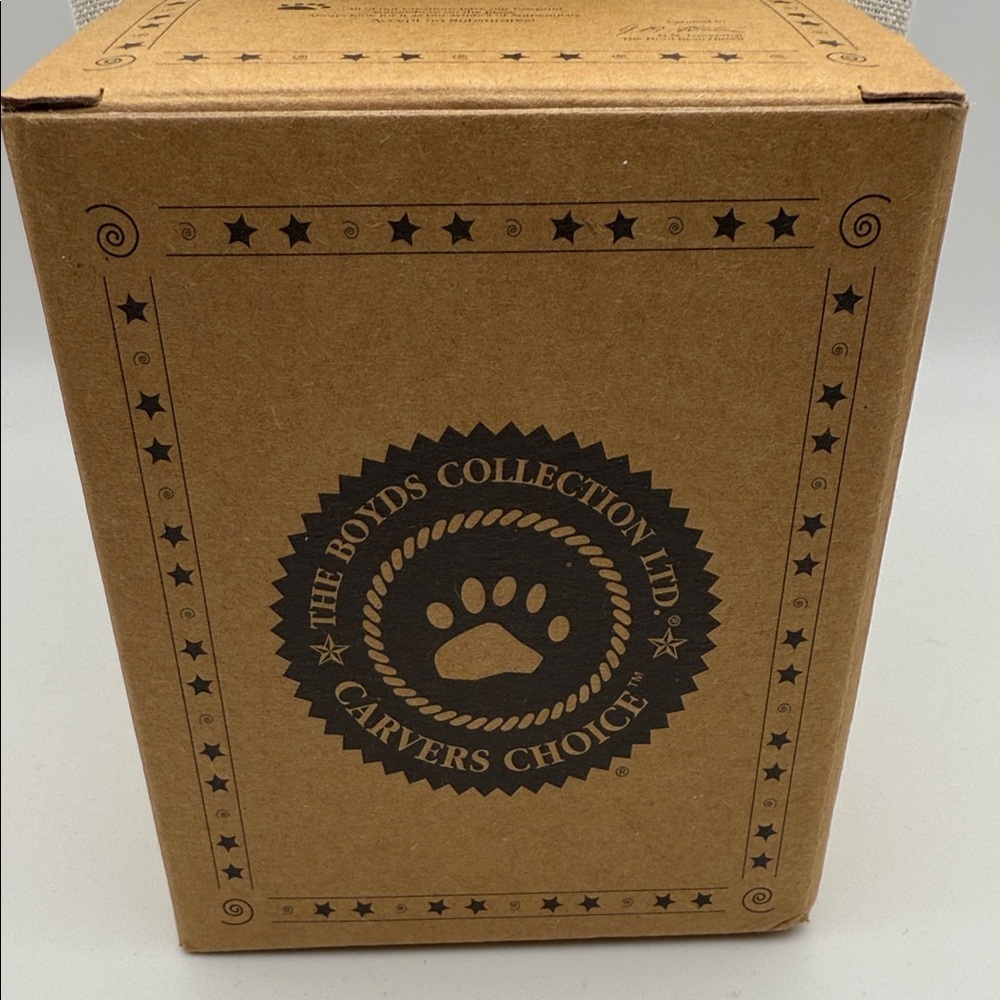 Boyd’s Bears Carvers Choice Santa Jr Quick as a Flash Christmas Ornament #370104 - Picture 2 of 6